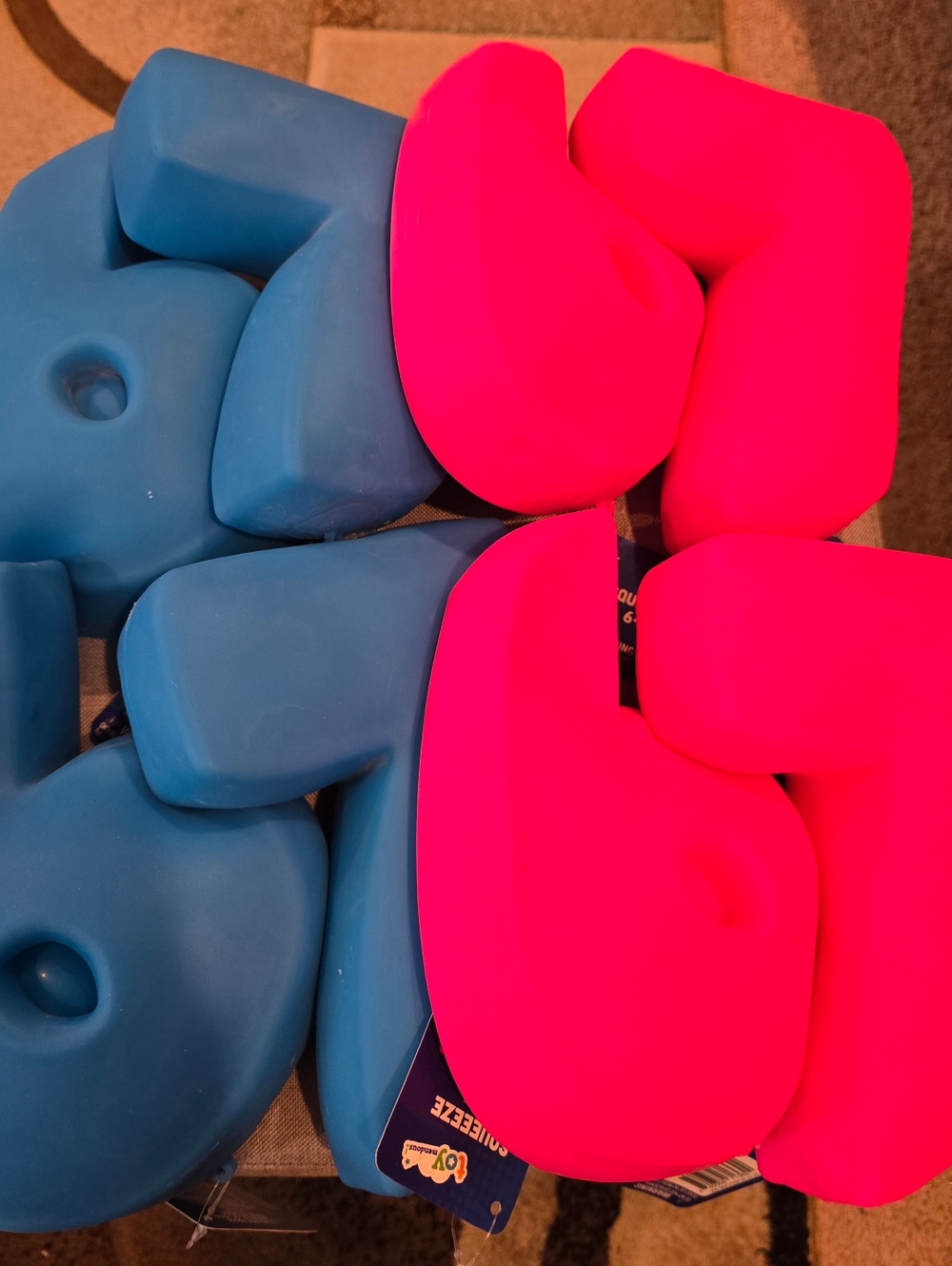 Pink OR Blue Set Of Squishy 6/7, Price Is For 1 Set